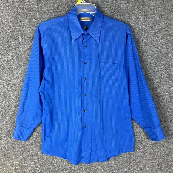 Van Heusen Shirts Van Heusen Button Up Shirt Mens Large Fitted